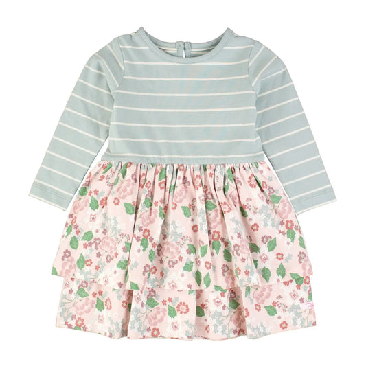 Tiered Dress - Spring Blooms