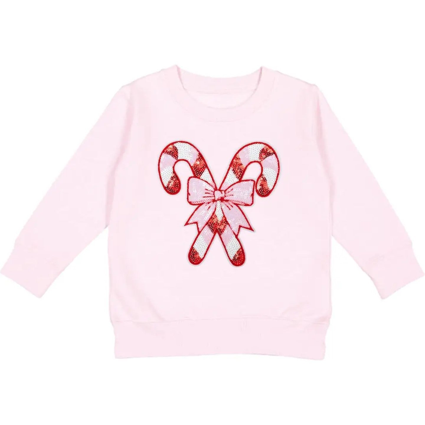 Candy Cane Sweatshirt - Pink