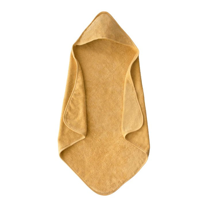 Hooded Baby Towel - Mustard