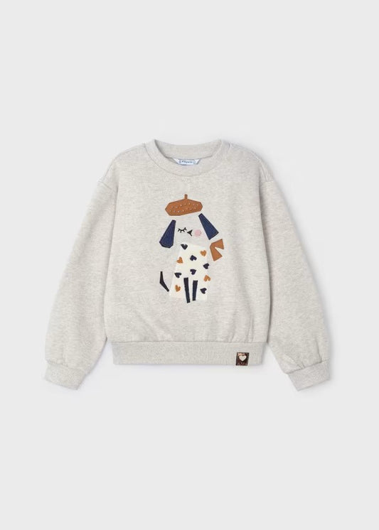 4479 - Girls Sweatshirt - Dog