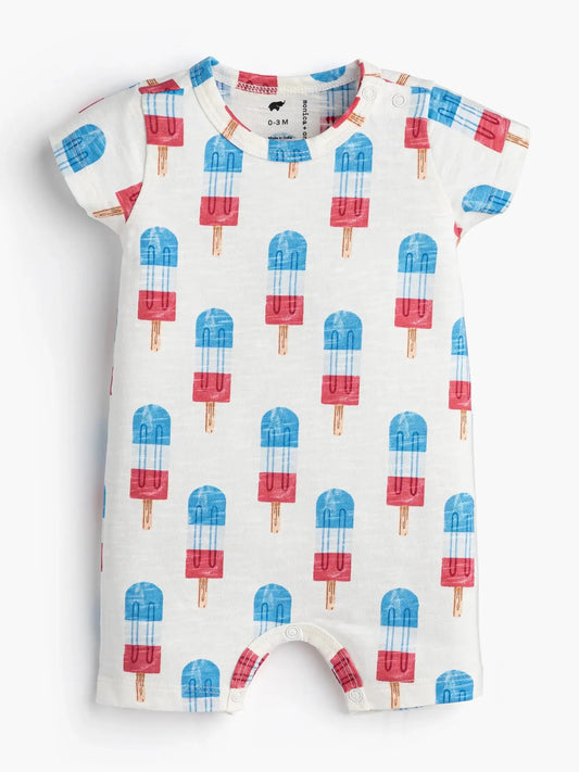 Shortie Romper - Ice Pops