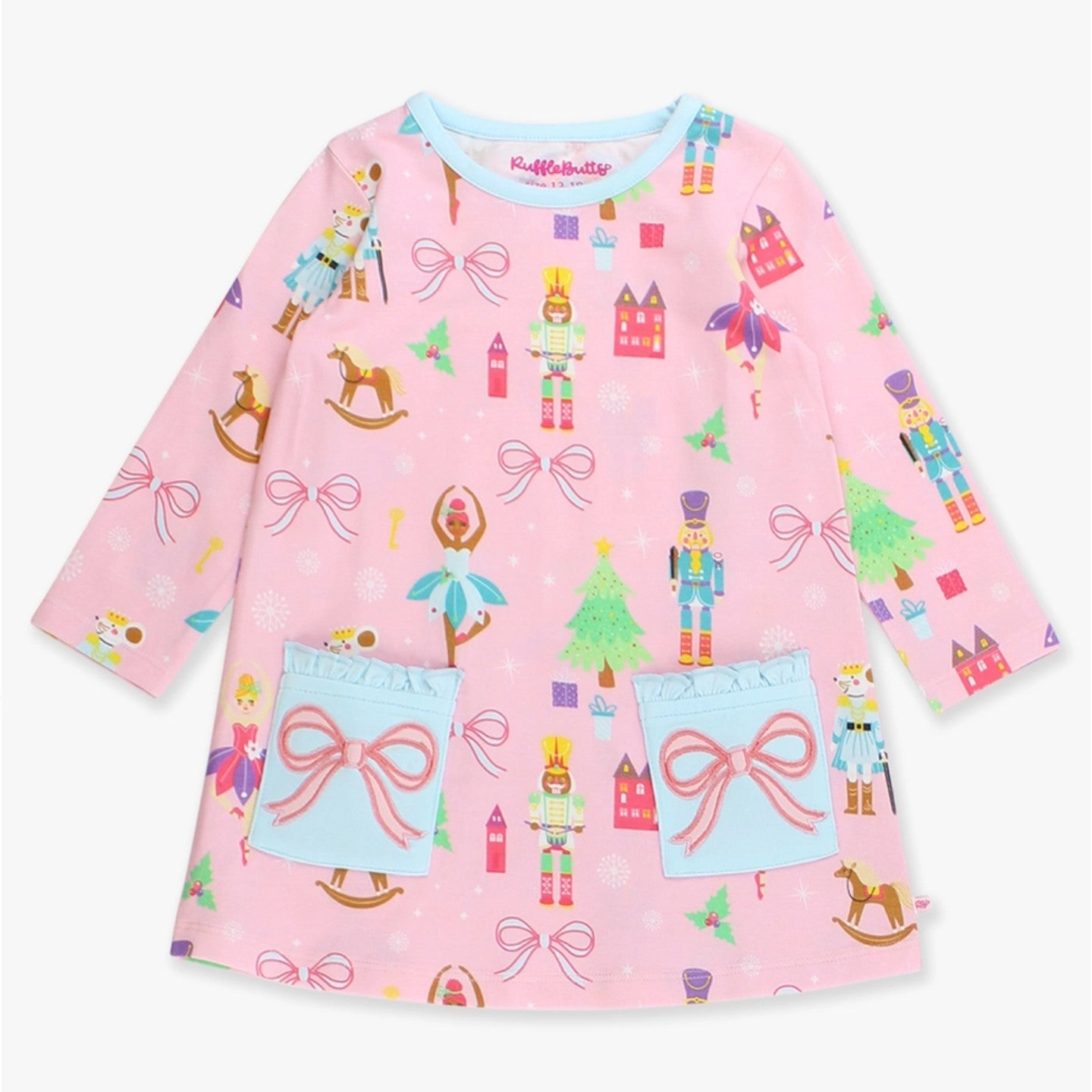 Pocket Dress - Sugarplum Dreams