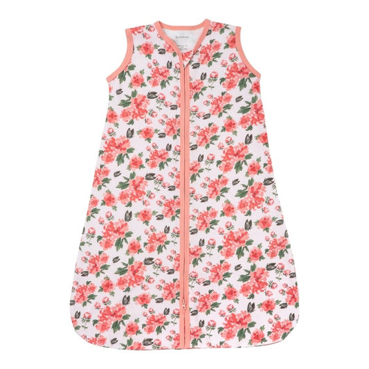 Organic Cotton Sleep Sack - Pink Peony