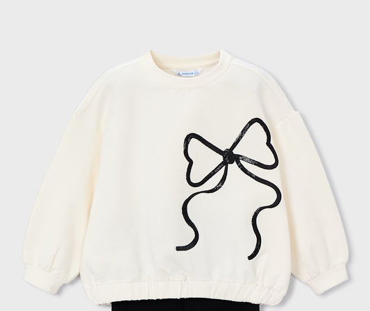 4720 - Girls Sweatshirt - White