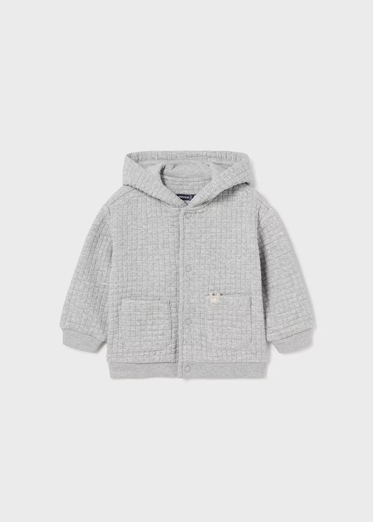 2472 - Baby Sweatshirt - Gray Grid