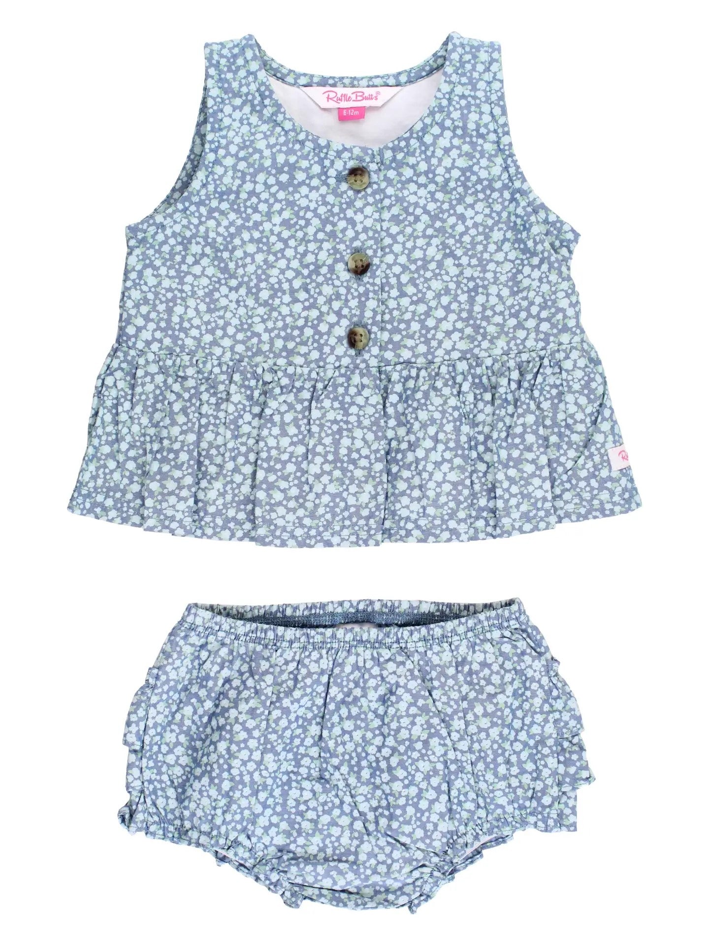 Top and Bloomer Set - Floral