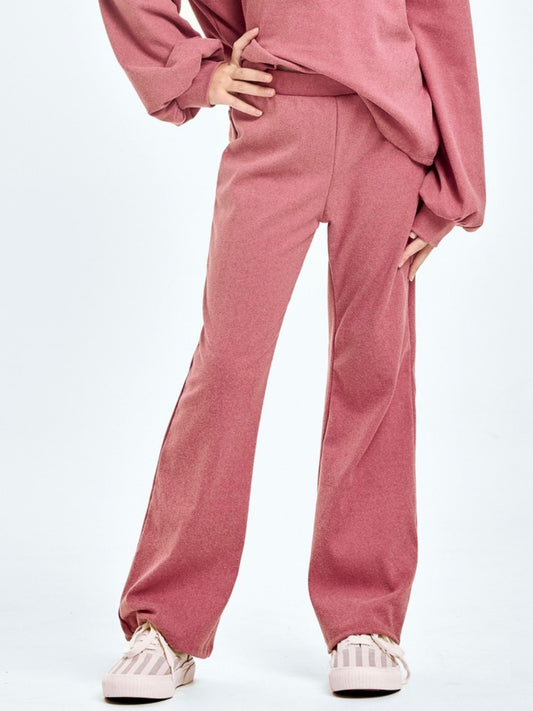 Tween Wide Leg Pants - Pink