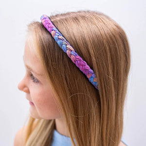 Braided Headband - Bold Shimmer