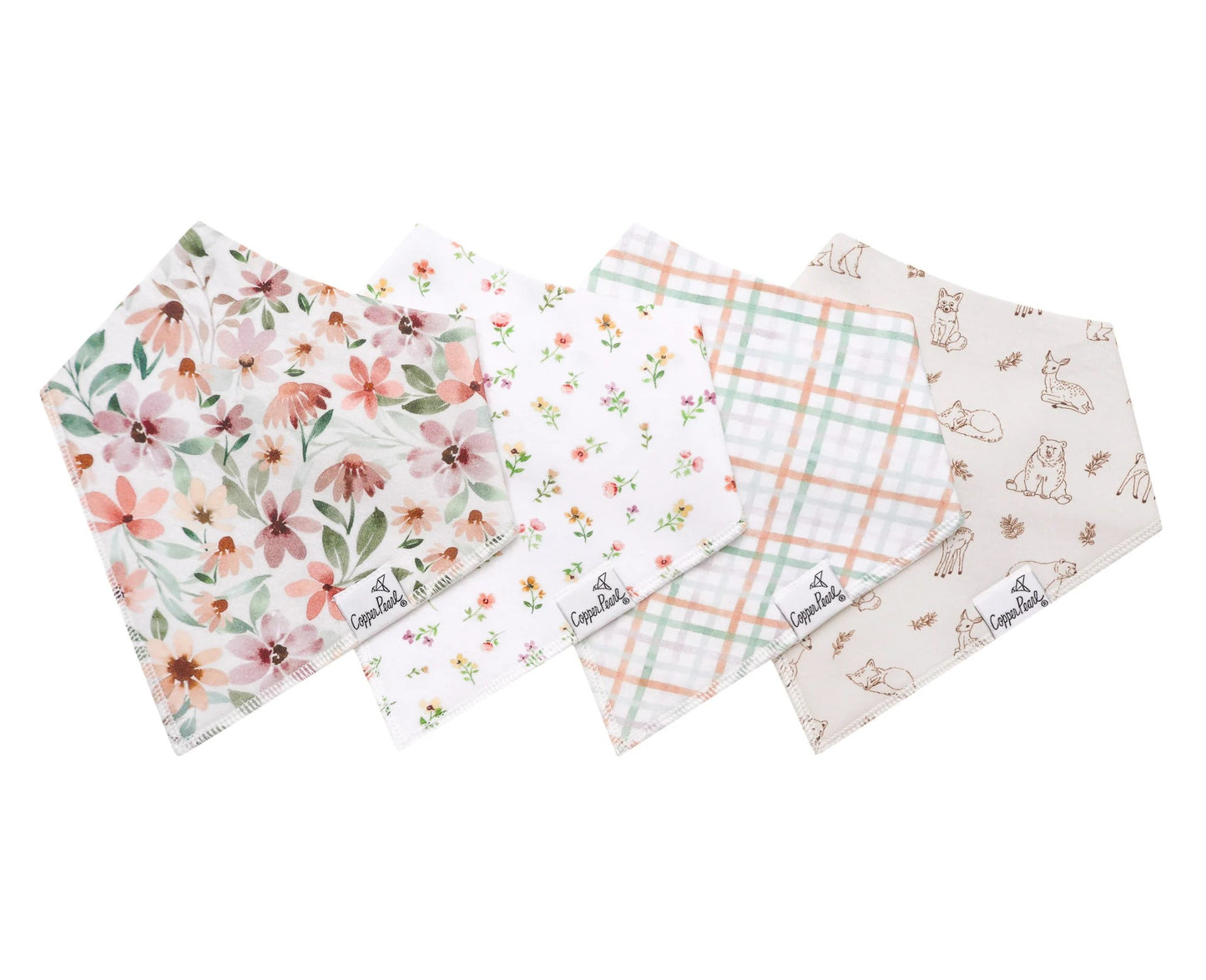 Cotton Bandana Bib Singles - Natalie