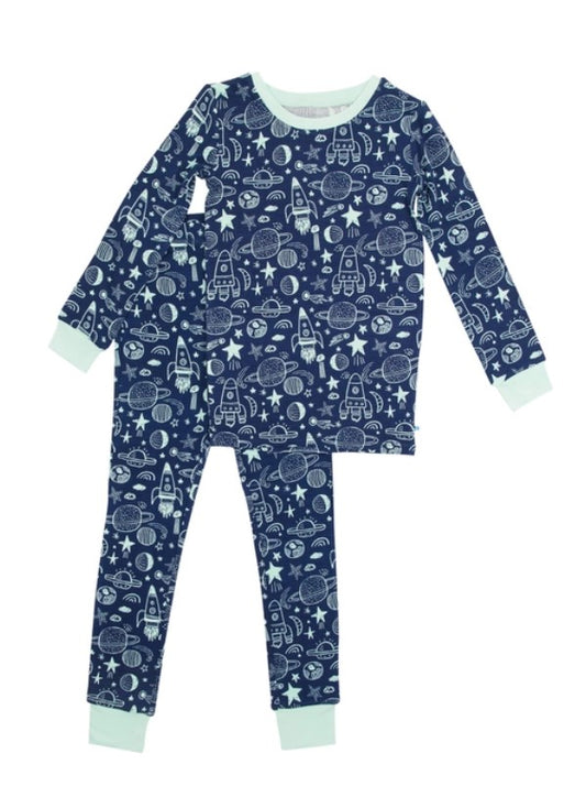 Bamboo Pajama Set - Space