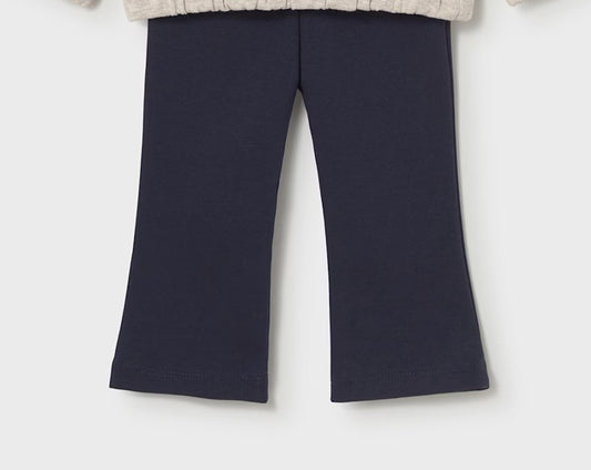 2740 - Baby Flare Legging - Navy