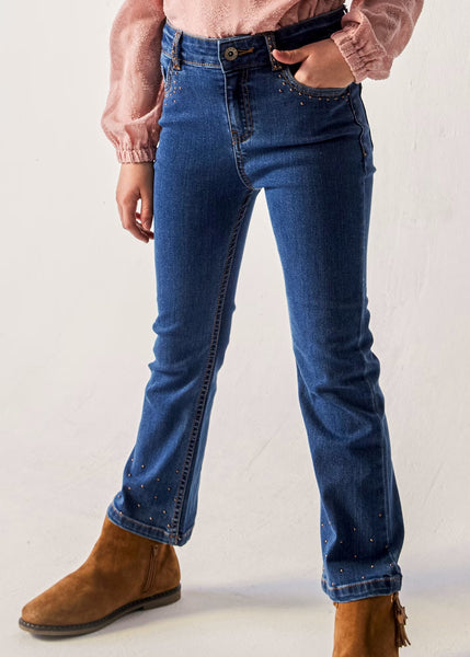 7507 - Tween Flare Jeans - Medium Wash