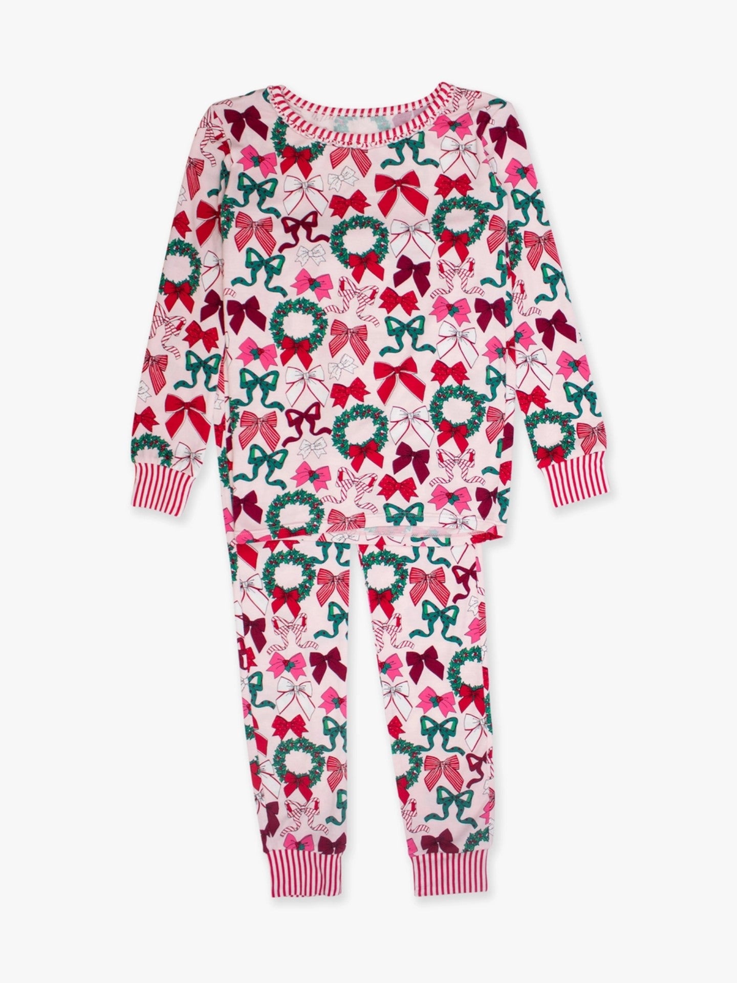Bamboo Pajama Set - Holly Bows