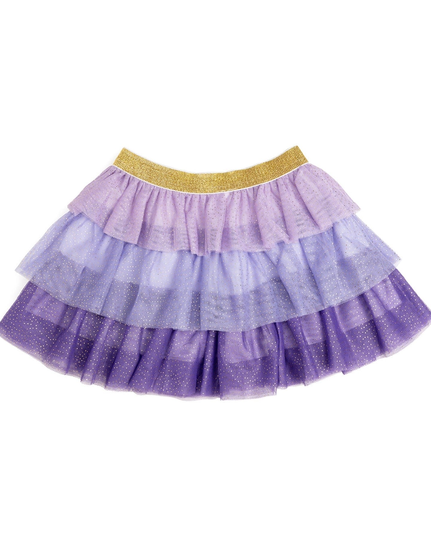 Sparkle Tiered Tutu Skirt - Purple