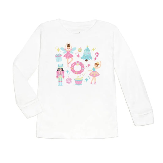 Christmas Nutcracker Tee - White