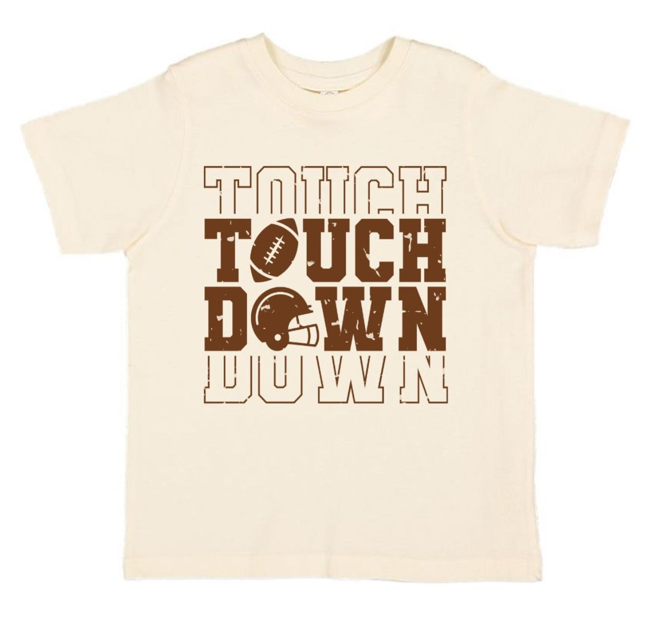 Touch Down Tee - Cream