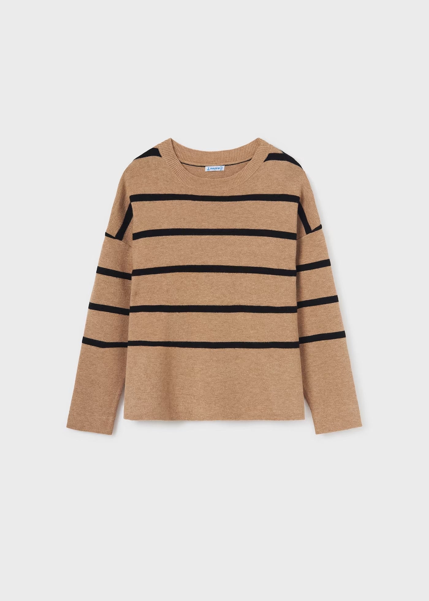 7305 - Tween Stripe Sweater - Tan