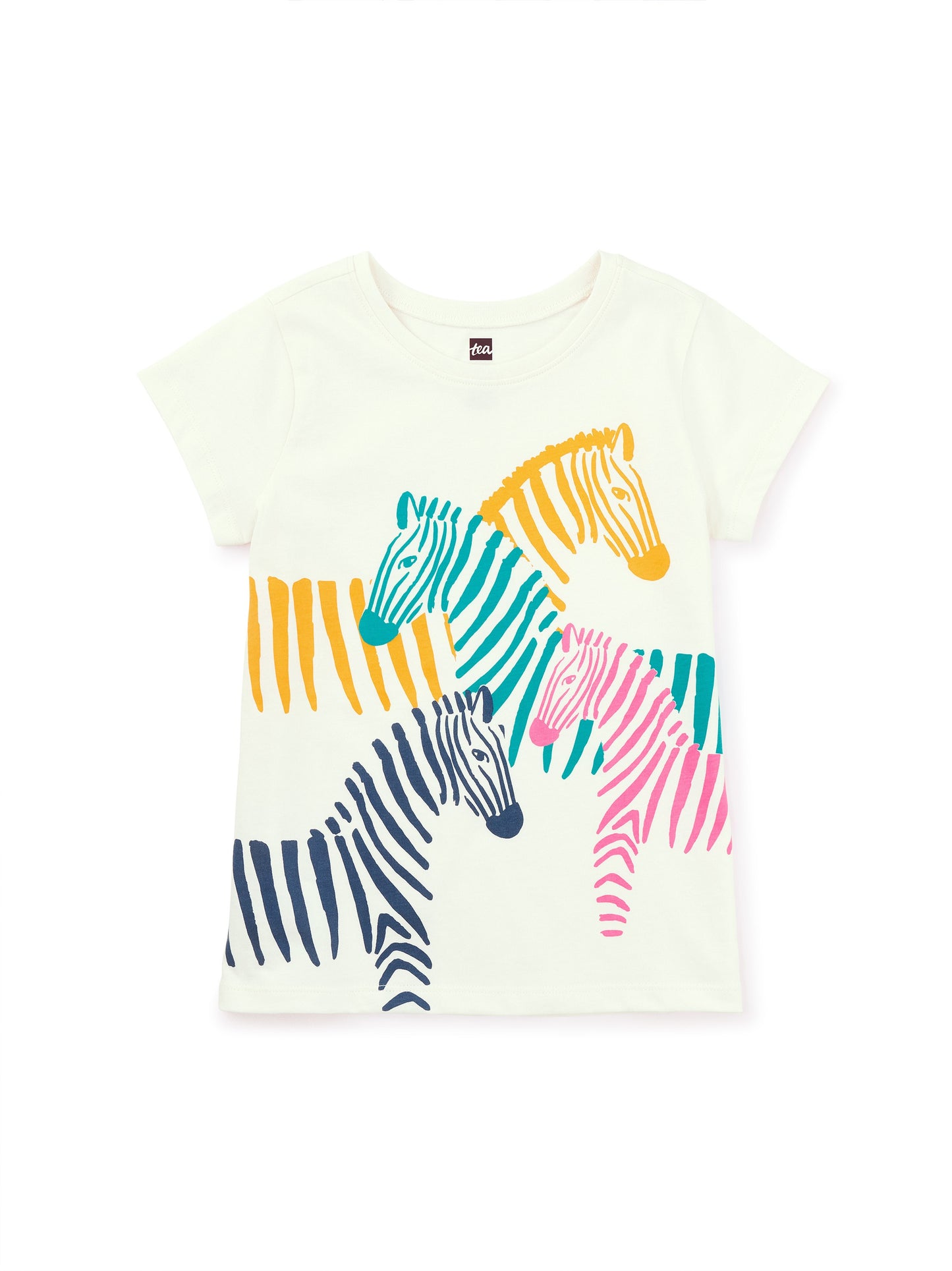 Girls Graphic Tee - Zebra