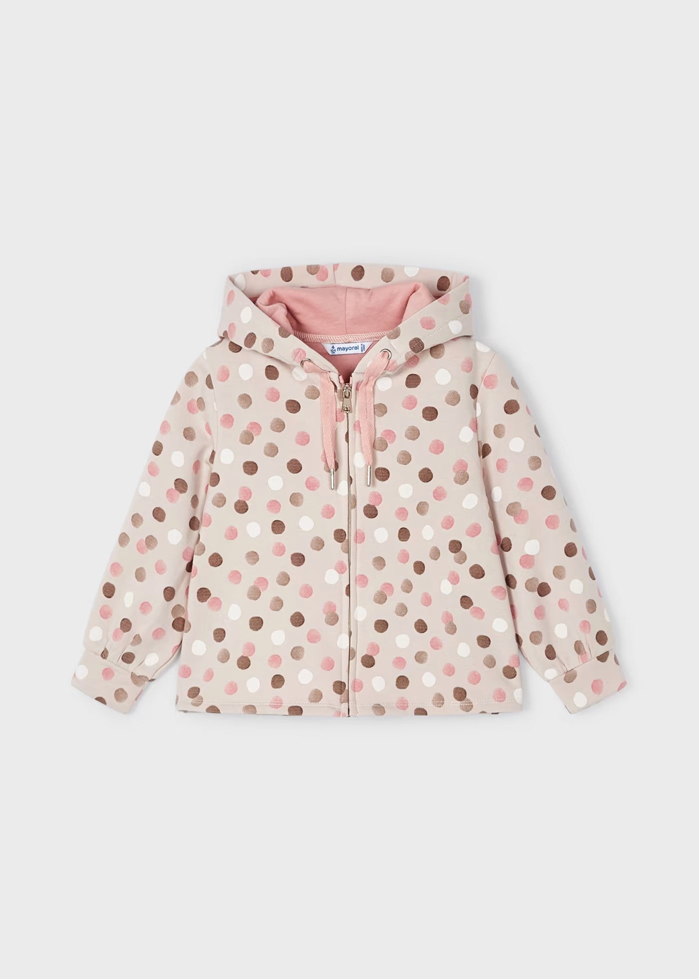 4865 - Zip Up Hoodie - Dots