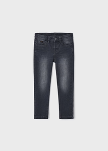4515 - Boys Denim Slim Pant - Charcoal
