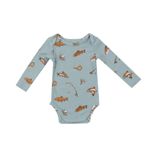 Rib Knit Bodysuit - Trout