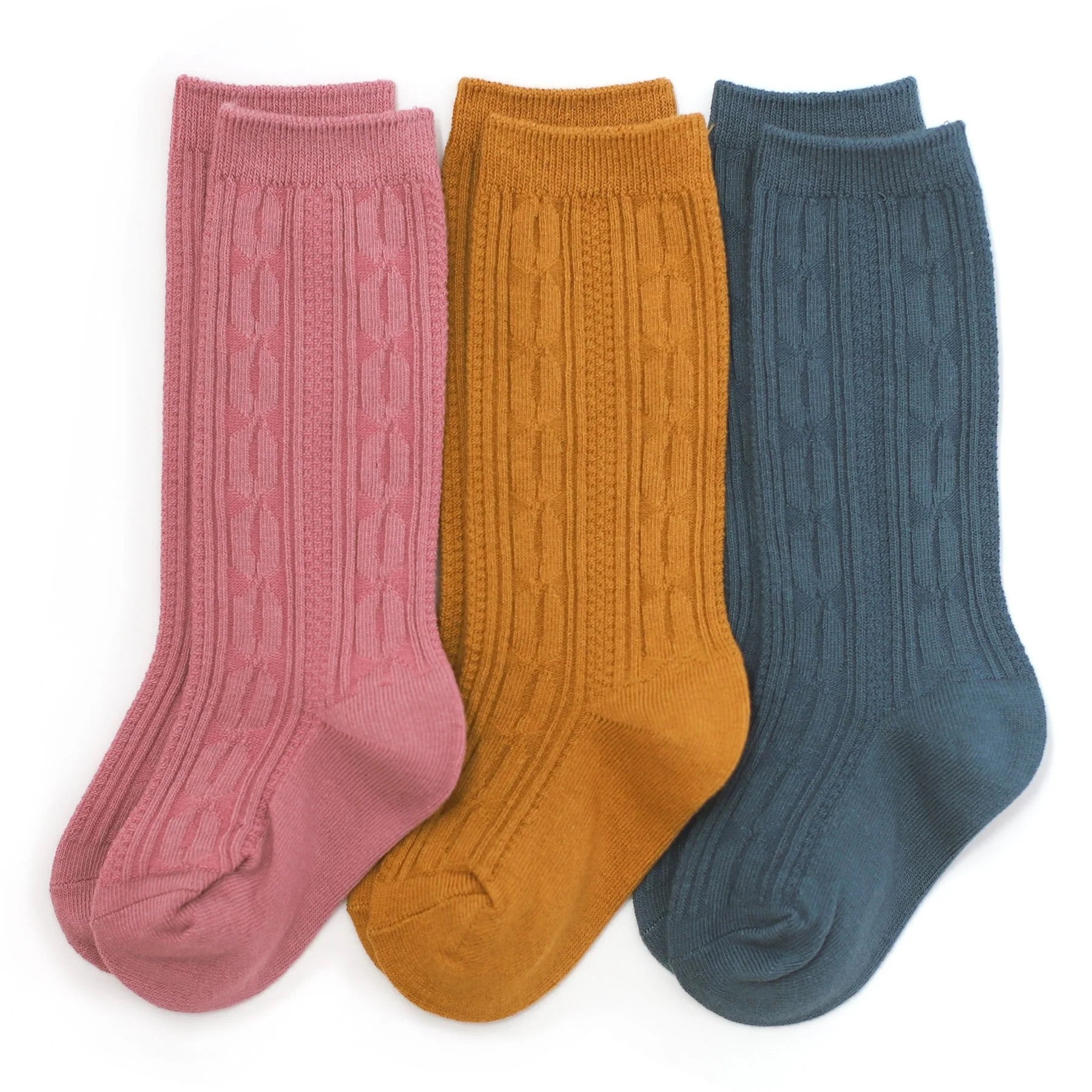 Cable Knit Knee Sock 3 Pack - Art Class