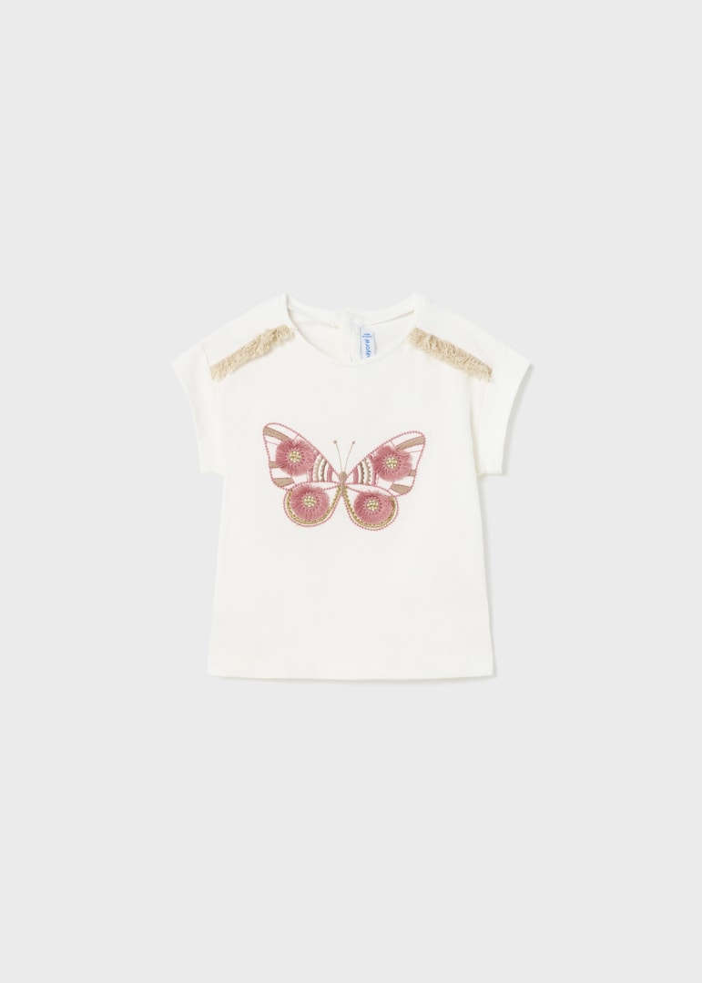 1008 - Baby Graphic Tee - Butterfly