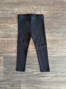 Pointelle Legging - Black