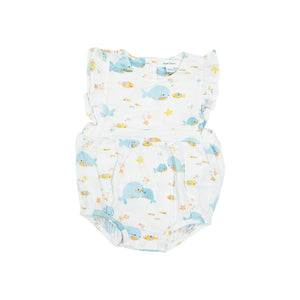 Ruffle Sunsuit - Whaley Love You