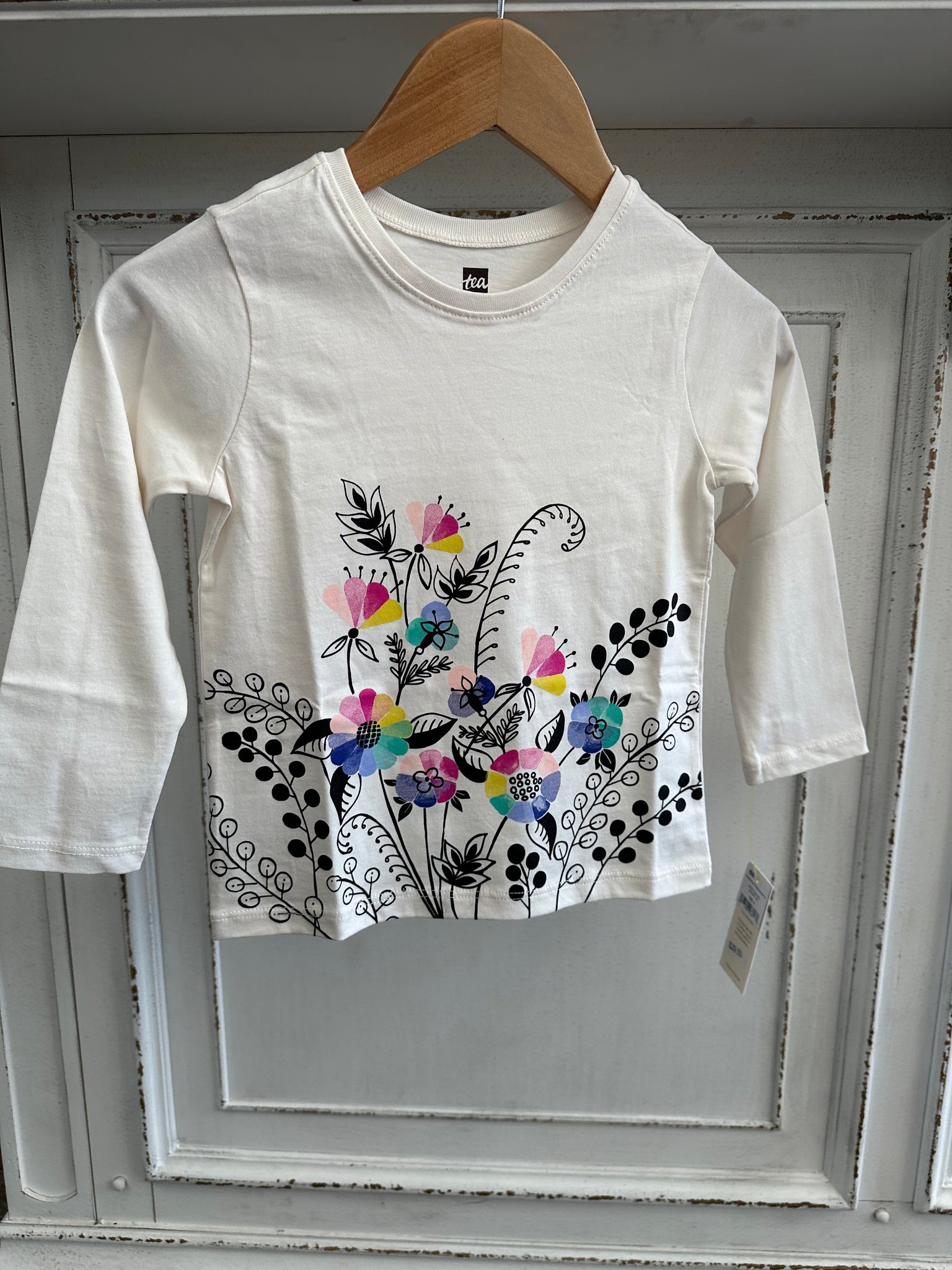 Long Sleeve Graphic Tee - Kaleidoscope Garden