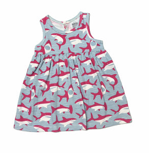 Oslo Baby Dress - Shark