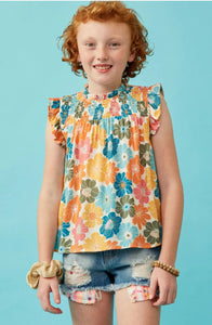 Tween Smock Top Blouse - Daisy