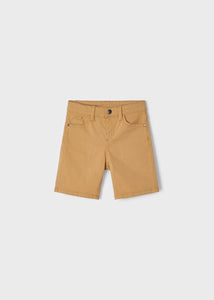 204 - Boys Twill Shorts - Camel
