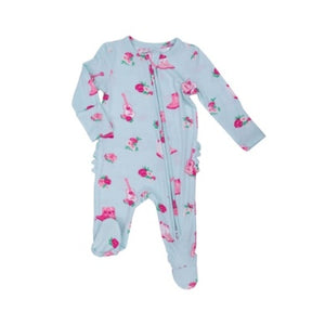 Bamboo Footie Sleeper - Cowgirl