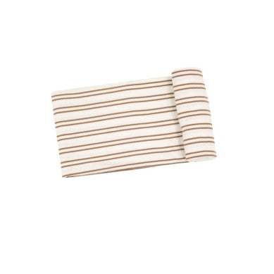Rib Knit Swaddle - Stripe