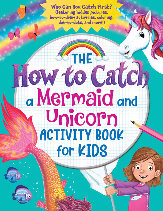 How to Catch A Activity Book - Unicorn and Mermaid
