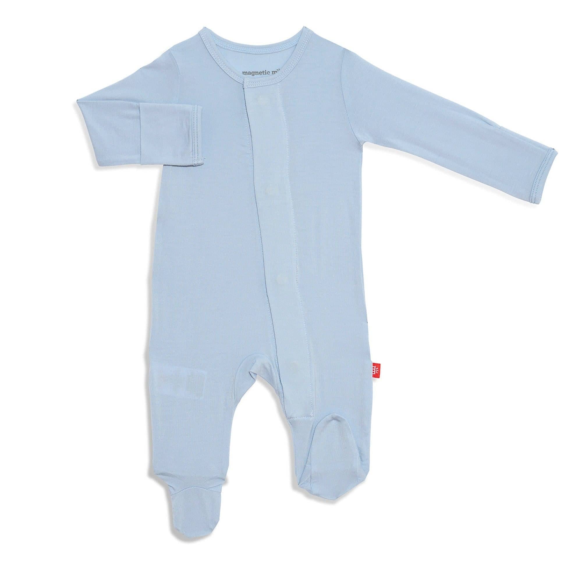 Modal Magnetic Footie - Baby Blue