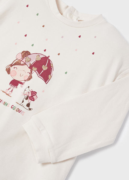 2723 - Baby Graphic Tee - Umbrella