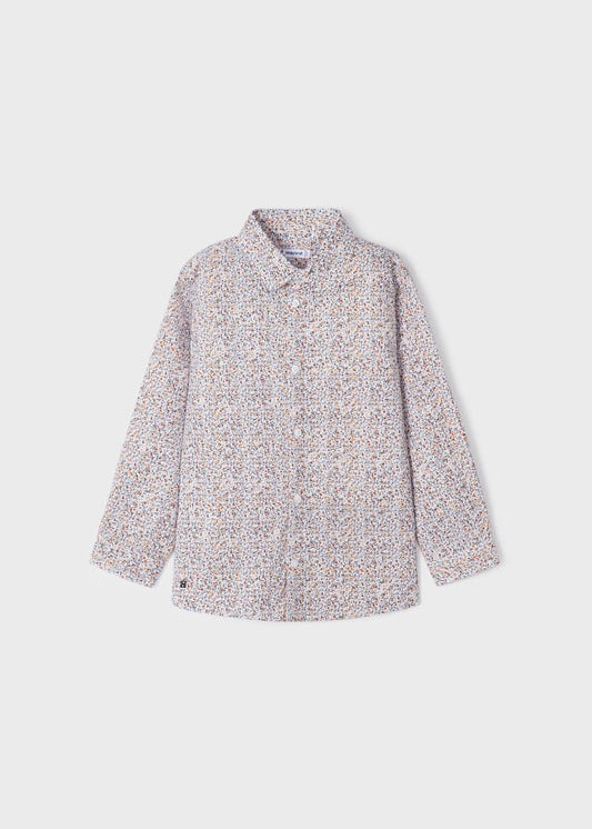 3170 - Button Down Shirt - Micro Floral