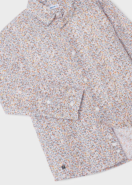 3170 - Button Down Shirt - Micro Floral